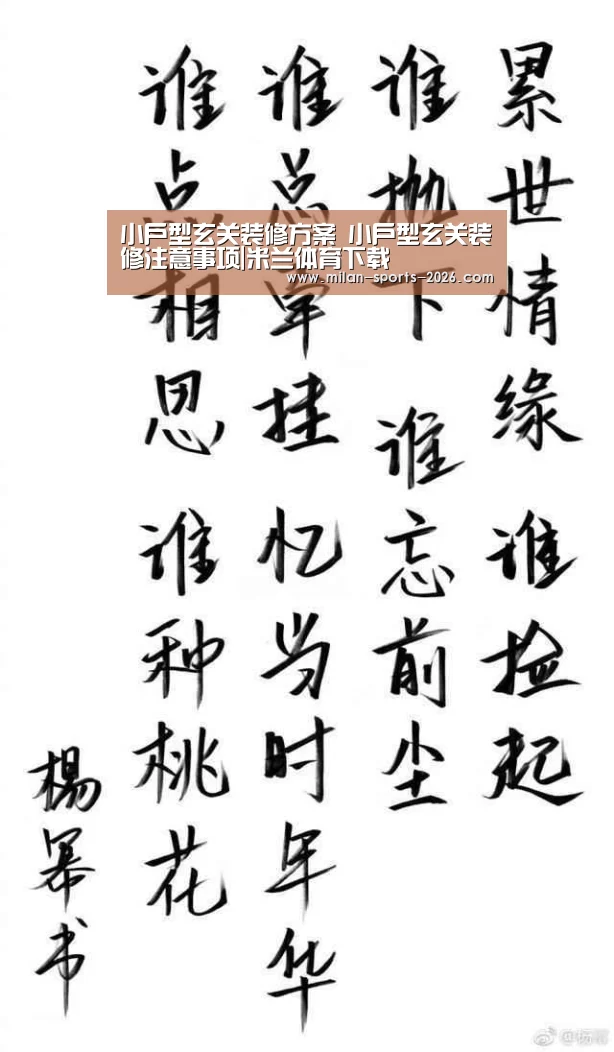 小户型玄关装修方案 小户型玄关装修注意事项|米兰体育下载(图2) 米兰体育下载